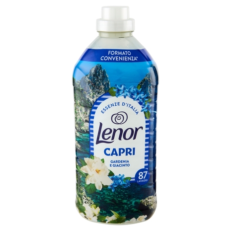 Lenor Essenze D'Italia Capri Ammorbidente Concentrato Gardenia e Giacinto, 87 Lavaggi 1,827 L